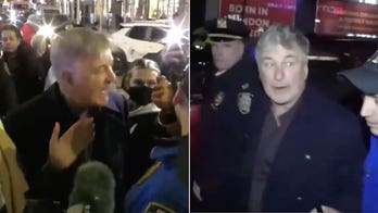 Alec Baldwin gets in shouting match with pro-Palestinian activists during NYC protests