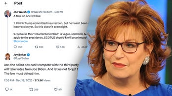 Joy Behar crushed on social media for Trump Colorado Supreme Court rhetoric: 'The law must defeat him'