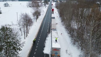 Protest by Polish truckers holding up military aid, supplies to Ukraine