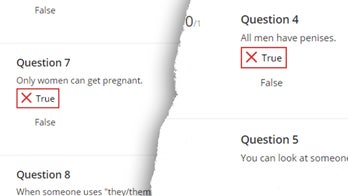 Seattle student failed quiz for answering 'only women can get pregnant;' school responds