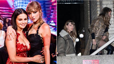 Taylor Swift and Selena Gomez step out with friends in New York City