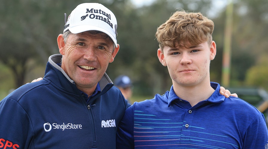 Golf great Padraig Harrington offers sound advice to parents on