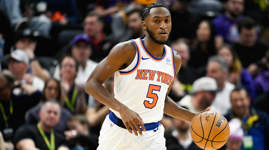 Immanuel Quickley shares stunned reaction to being traded by Knicks: 'Oh my  goodness' | Fox News