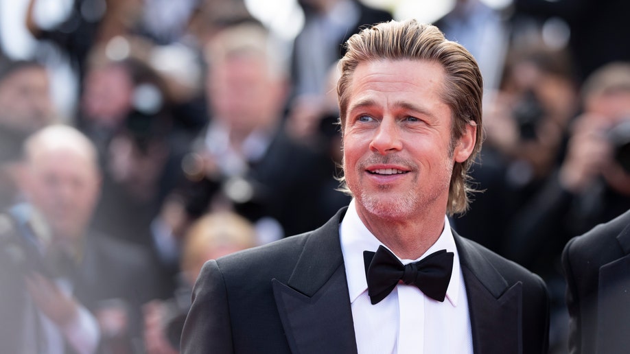 Brad Pitt attends the screening of "Once Upon a Time in Hollywood"