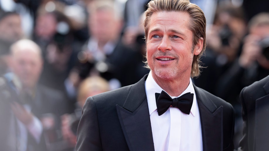 Brad Pitt attends the screening of "Once Upon a Time in Hollywood"