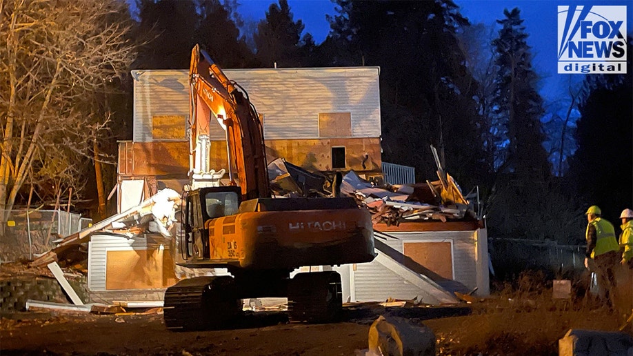 Idaho student murders house demolition