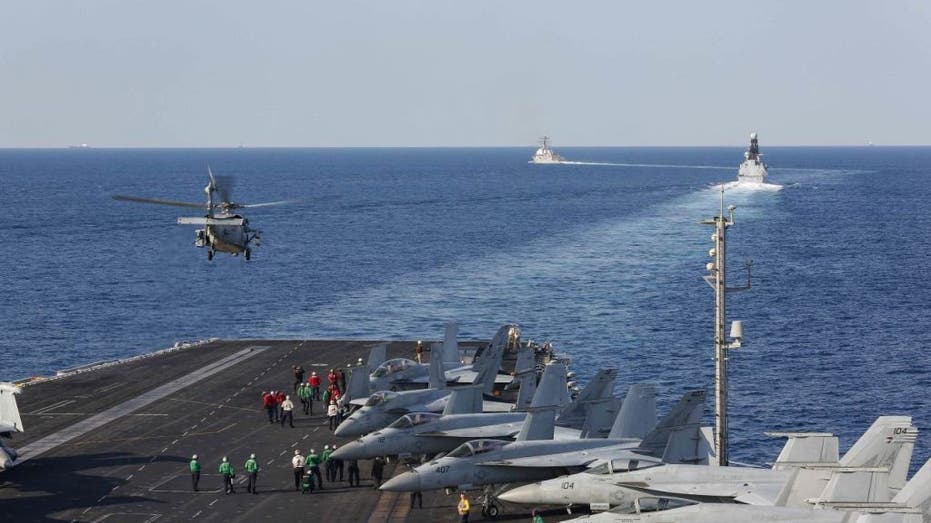 One crew member missing after US Navy helicopter makes emergency landing in Arabian Sea