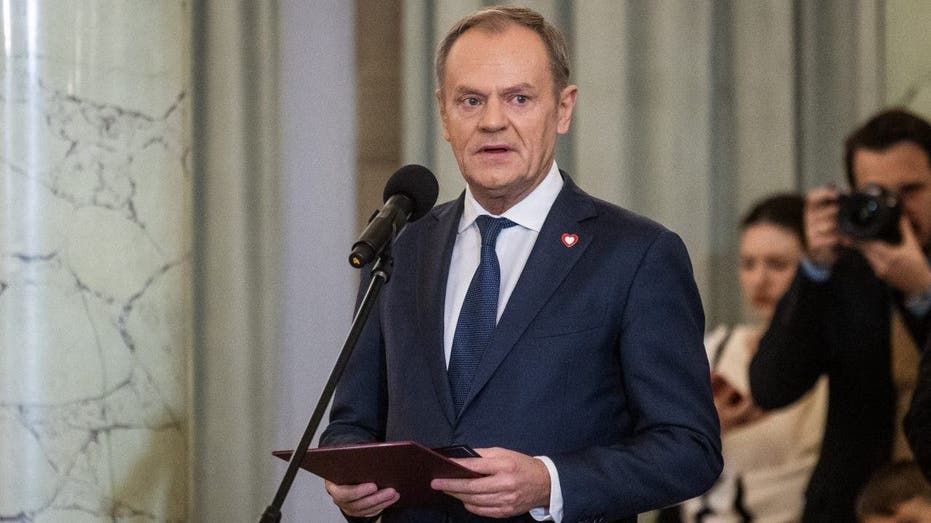 Polish Prime Minister Tusk sworn in, replacing conservative party after 8 years