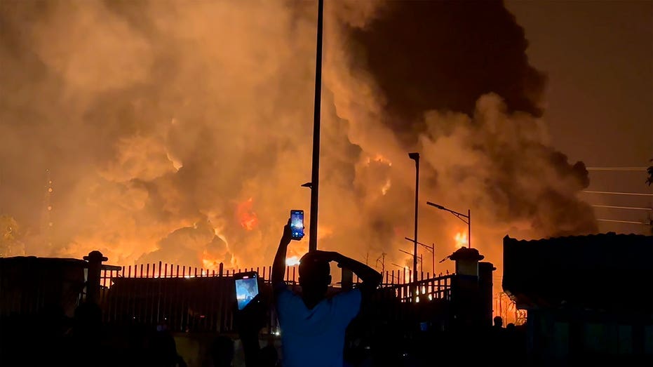 Gas costs soar in Guinea’s capital after explosion tears through main fuel depot