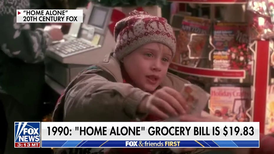 Then vs. now: Kevin's total grocery bill today from 'Home Alone' may shock  you 