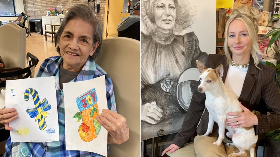 Artist helps seniors capture precious memories in works of art: ‘They bring their life experiences’