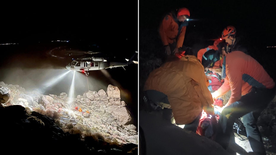 California hiker pinned under boulder weighing at least 6K pounds rescued after 7 hours