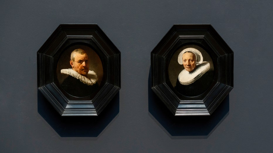 Rembrandt portraits go on display after almost 200 years in private collection