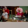 ATX Drag Queen Brigitte Bandit gives testimony in the Senate Chamber