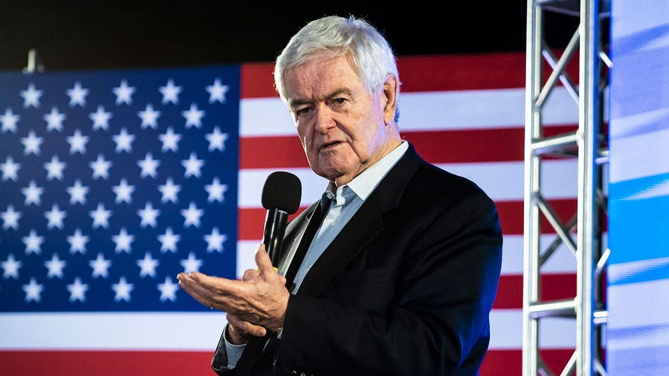 Newt Gingrich: Lessons from the Contract with America 30 Years Later