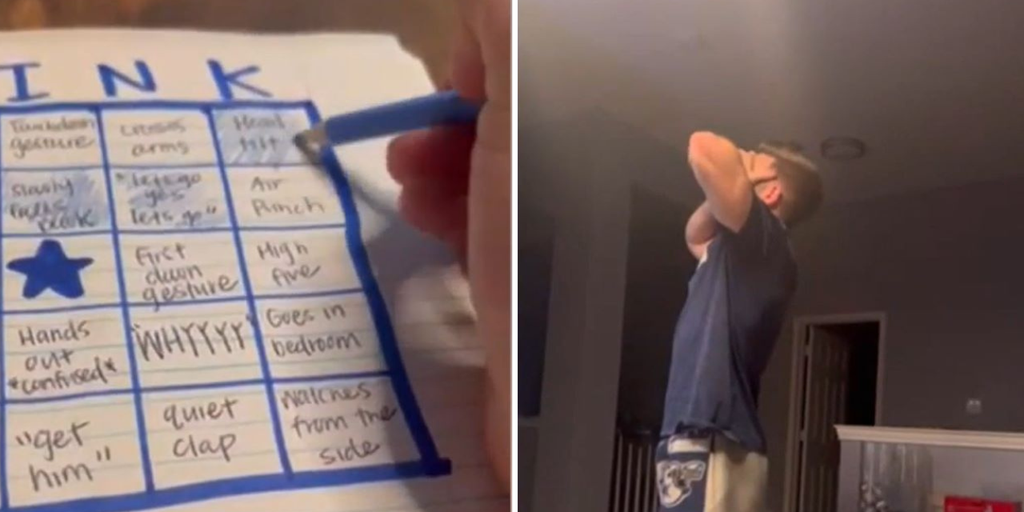 Texas wife goes viral for creating bingo card to match husband's reactions to Cowboys games - Vimarsana News