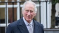 LONDON, ENGLAND - JANUARY 29:  King Charles III leaves The London Clinic on January 29, 2024 in London, The King has been receiving treatment for an enlarged prostate, spending three nights at the London Clinic and visited daily by his wife Queen Camilla.