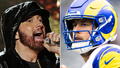 Detroit Lions fan Eminem wants his old quarterback, Los Angeles Rams' Matthew Stafford, to give his team the victory on Sunday in their NFL playoff matchup