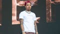 Rapper G Herbo performs on Day 4 of the Lollapalooza Music Festival, Aug. 1, 2021, at Grant Park in Chicago. The rapper could face just over a year in jail after pleading his role in a scheme that used stolen credit card information to pay for an opulent lifestyle including private jets and designer puppies.