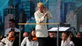Marin Alsop conducts the New York Philharmonic orchestra at We Love NYC: The Homecoming Concert at The Great Lawn in Central Park in New York on Aug. 21, 2021. Alsop will become principal guest conductor of the Philadelphia Orchestra next season, succeeding Nathalie Stutzmann.