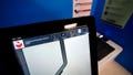 A touchscreen voting machine and printer are seen inside a voting booth, in Paulding, Ga.