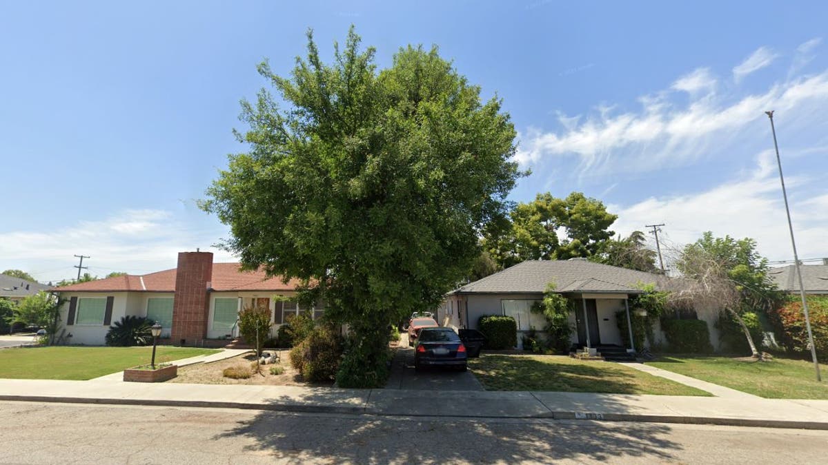 Two adjacent houses where bodies were found