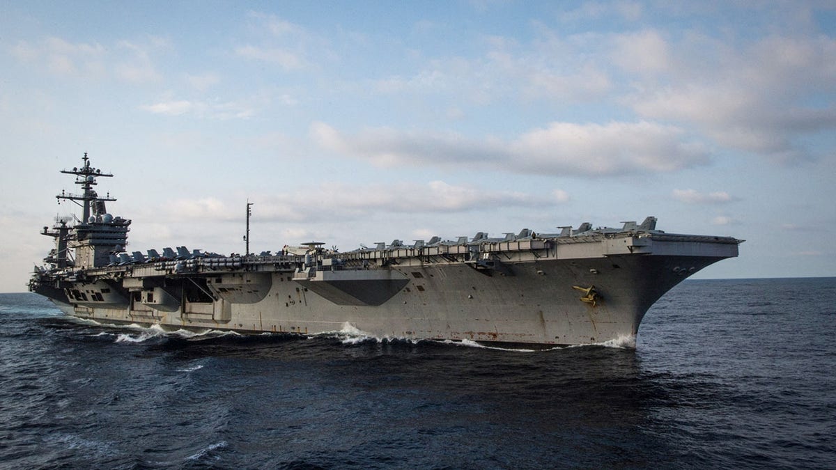 U.S. aircraft carrier USS Carl Vinson