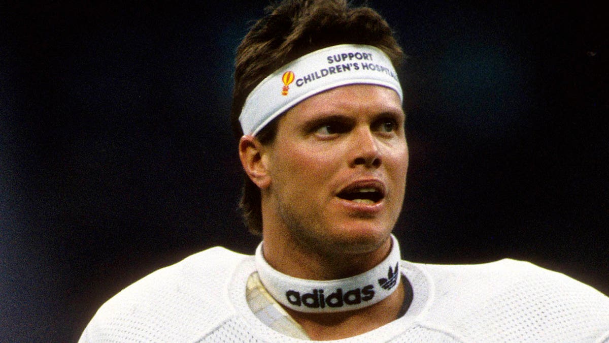 Jim McMahon at Super Bowl XX