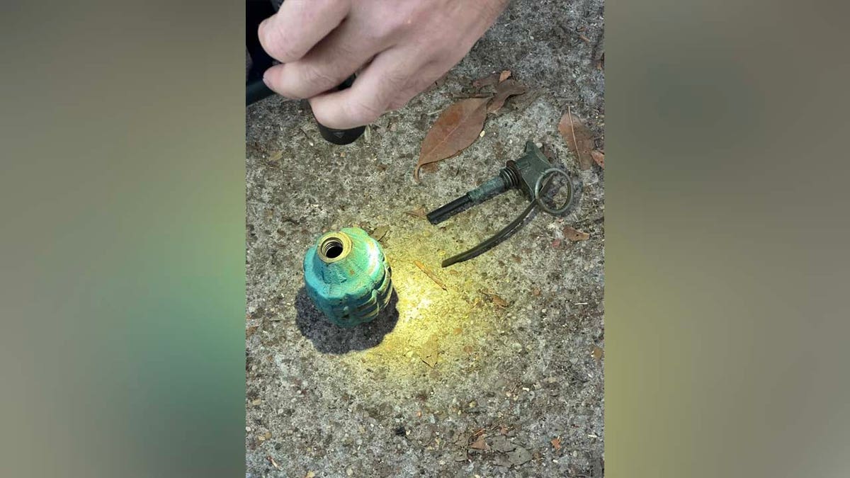 Grenade found inside walls of Texas home