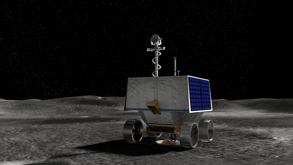 illustration of NASA rover on moon 