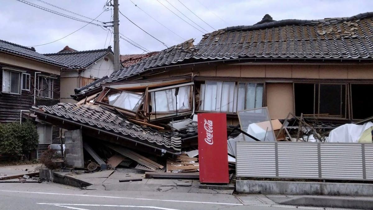 Wajima Japan earthquake