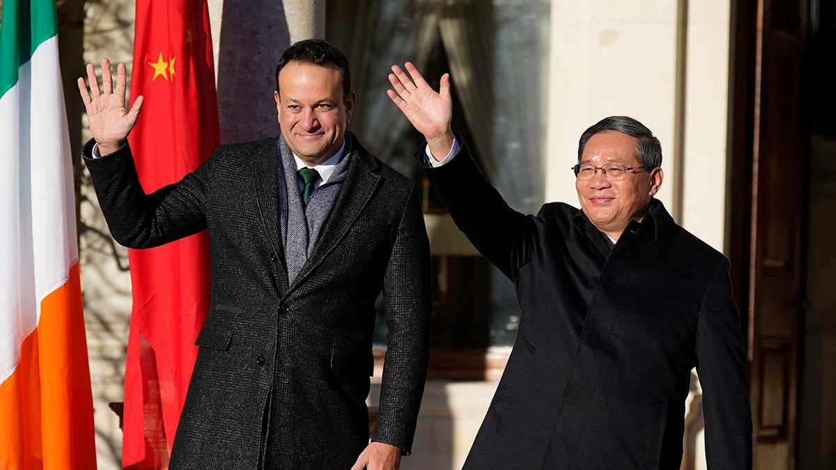 Chinese premier and Ireland's PM