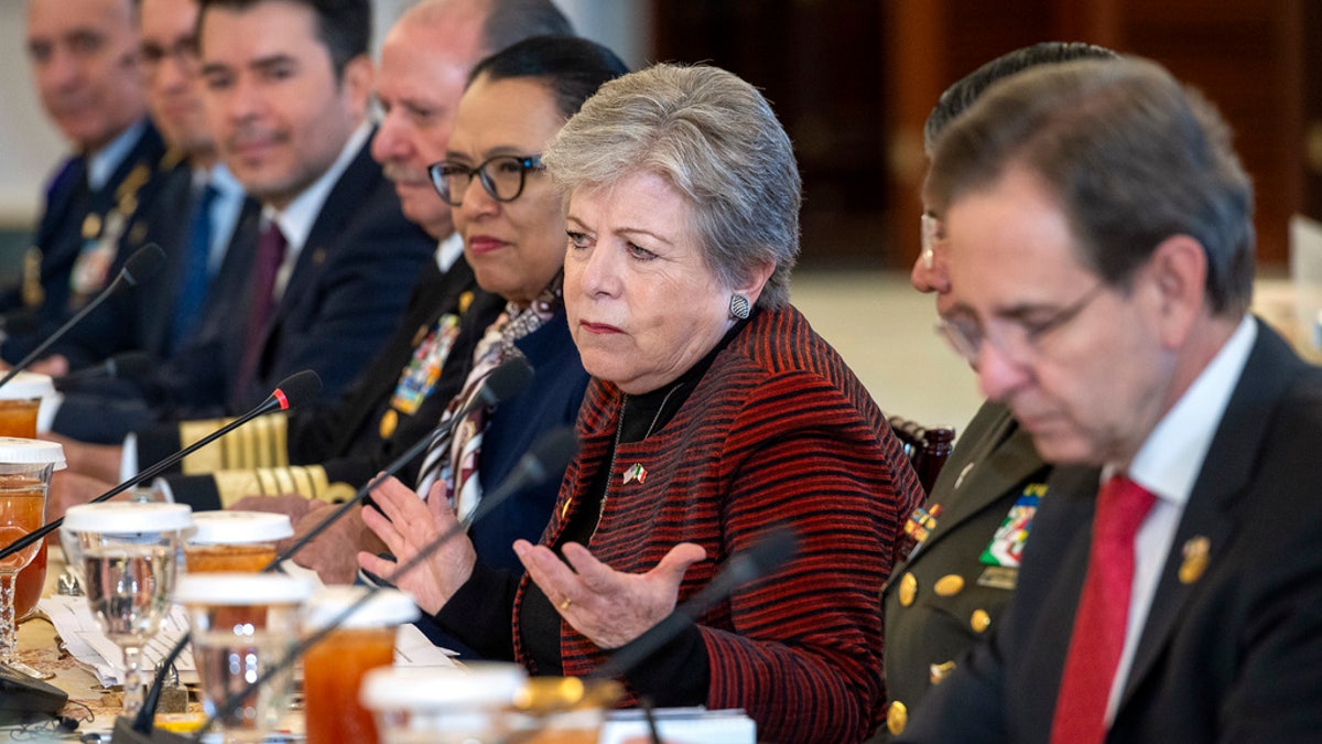 Foreign Secretary Alicia Bárcena