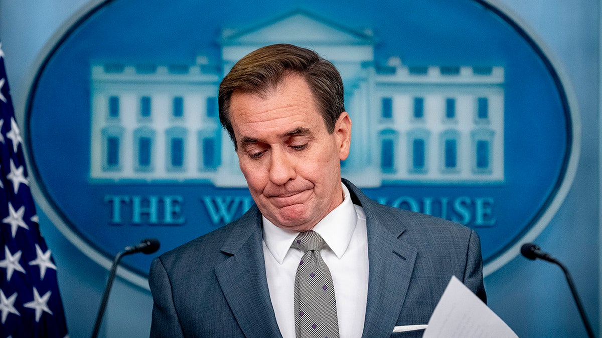 John Kirby at WH press briefing