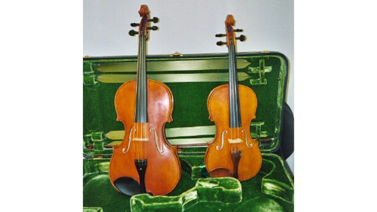 Dr. Apgar viola and violin