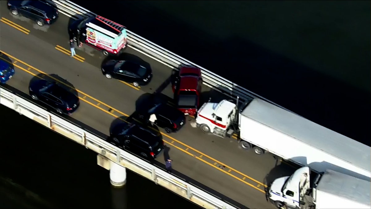 Chesapeake Bay Bridge Westbound Shut Down Following Massive Vehicle   Bay Area Bridge 4 