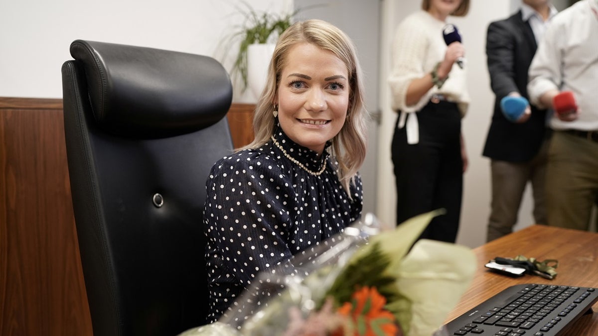 Norwegian Minister Sandra Borch