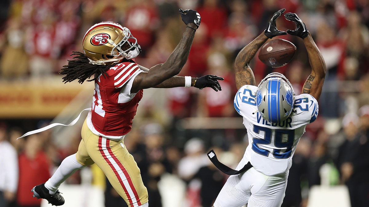 49ers' Brandon Aiyuk talks spectacular TD catch vs Lions: 'Great luck