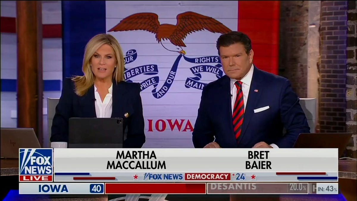 Bret Baier and Martha MacCallum