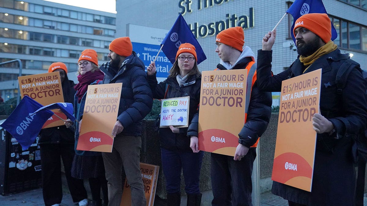 Thousands Of UK Doctors Walk Off The Job In Their Longest-ever Strike ...