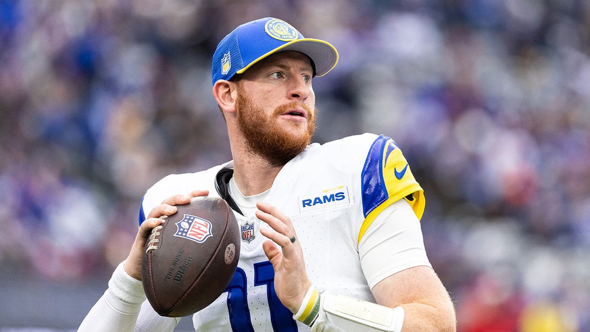 Rams giving Carson Wentz first start in over a year with playoffs ahead |  Fox News