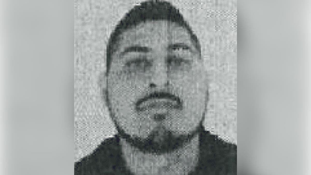A mugshot of a Mexican cartel leader