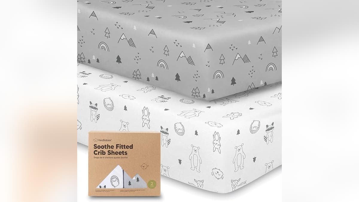 Organic crib sheets.