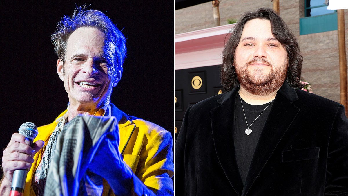 Side by side photos of David Lee Roth and Wolfgang Van Halen
