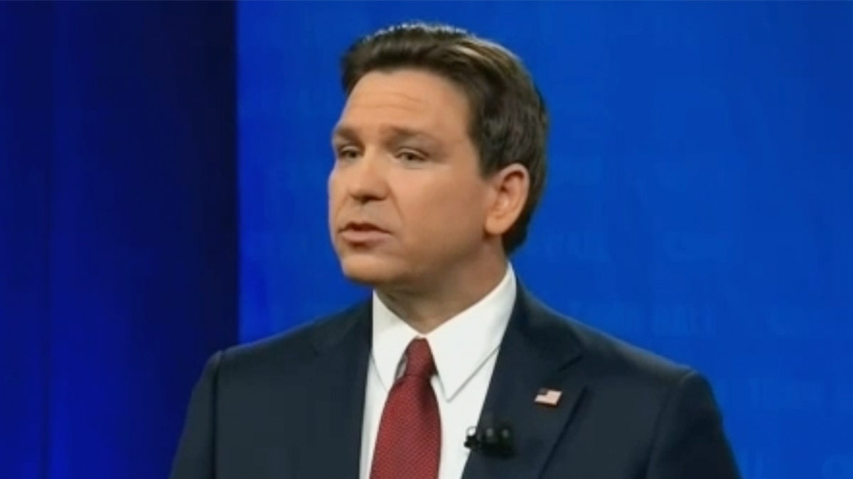 DeSantis participated in a CNN townhall in Iowa Thursday.