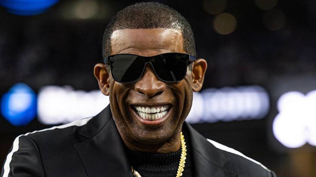 Deion Sanders with sunglasses