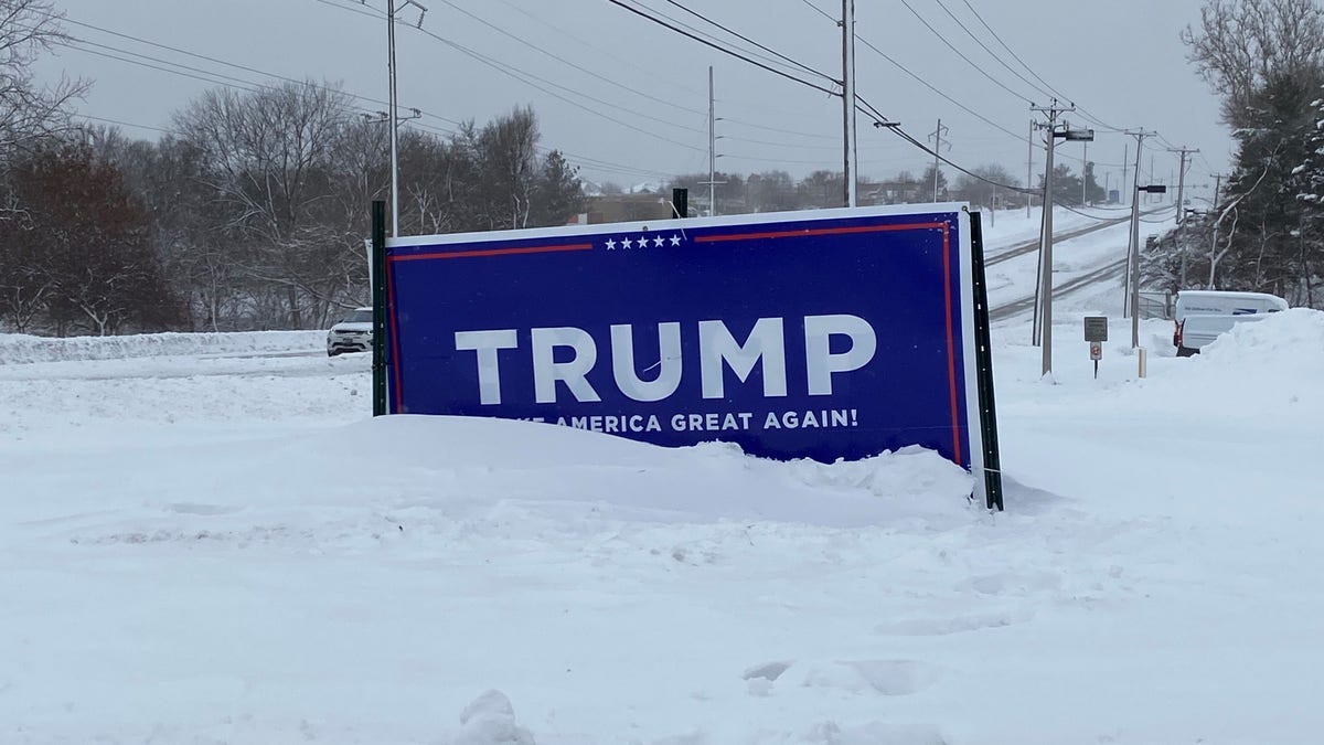 Una ventisca azota Iowa justo antes de los caucus presidenciales del Partido Republicano