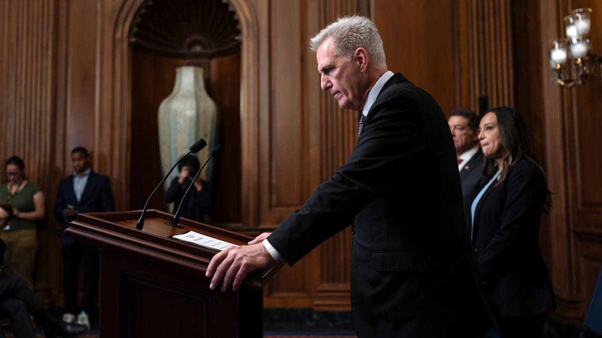 Kevin McCarthy, House Speaker, Press Conference, Government Shutdown