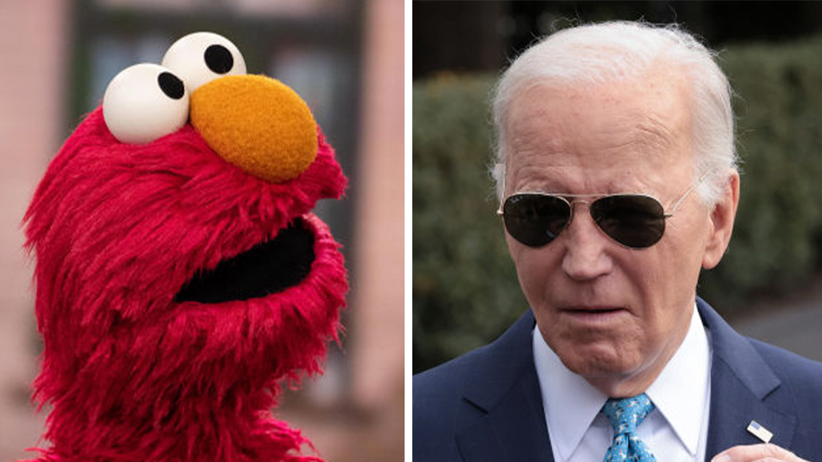 Elmo and Biden