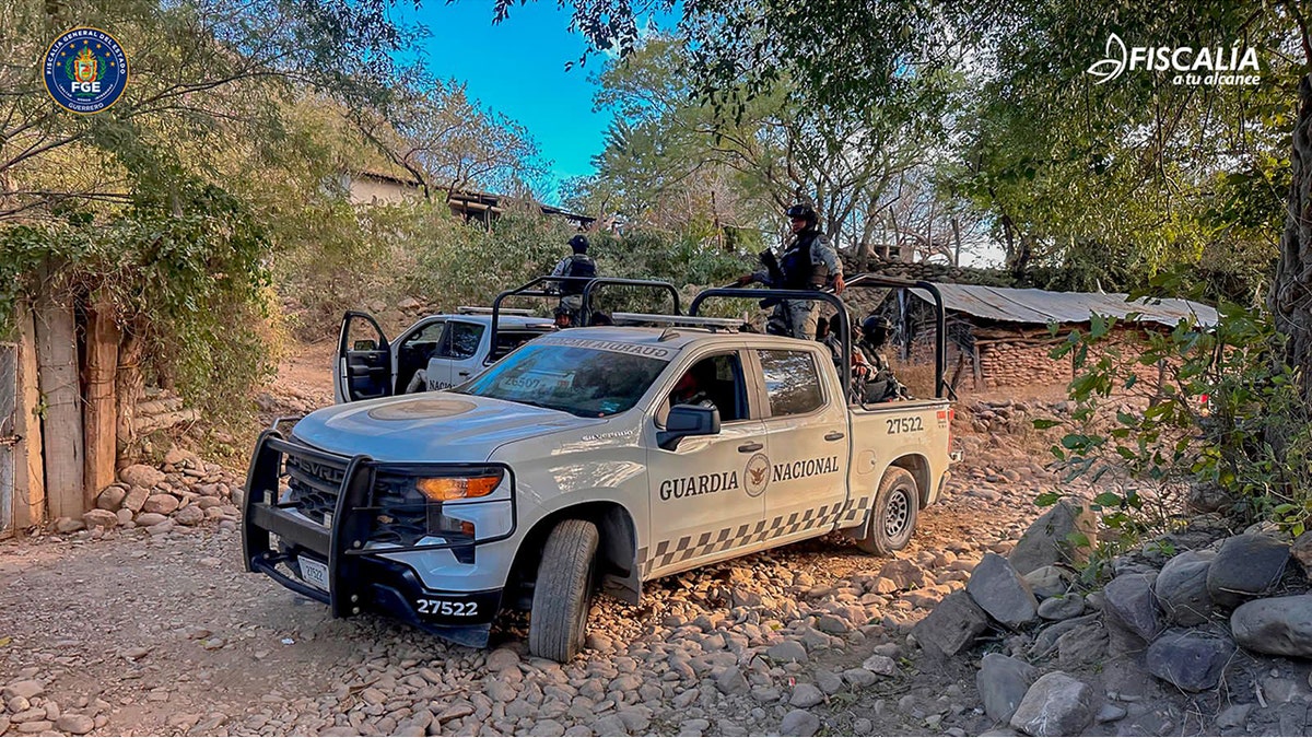 Truck from Mexican authorities